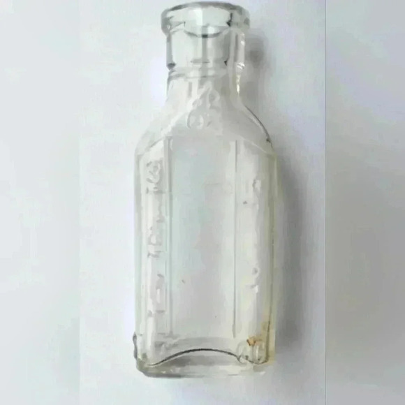 Antique Hospital IV Dosage Line Glass Apothecary Medicine Bottle 1/2Oz  Illinois - Picture 1 of 3
